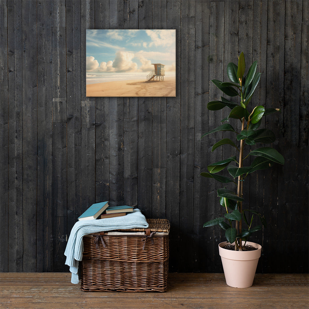 California Dream: Coastal Serenity Canvas Print