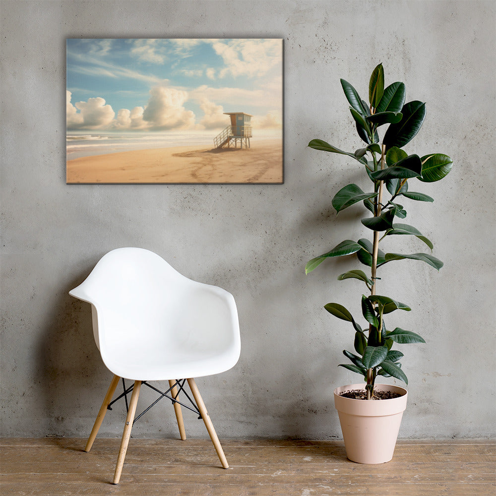 California Dream: Coastal Serenity Canvas Print