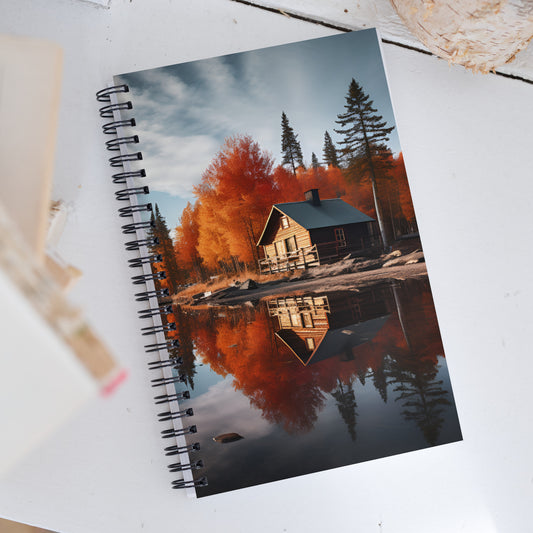 Autumn Serenity Spiral Notebook